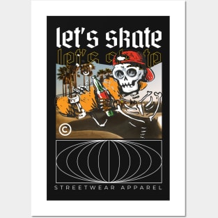 Let’s Skate Posters and Art